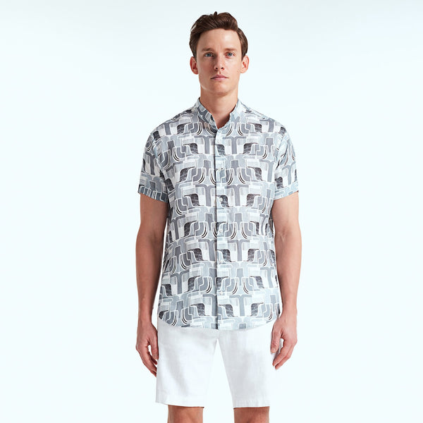 Bluemint eric short sleeve printed shirts
