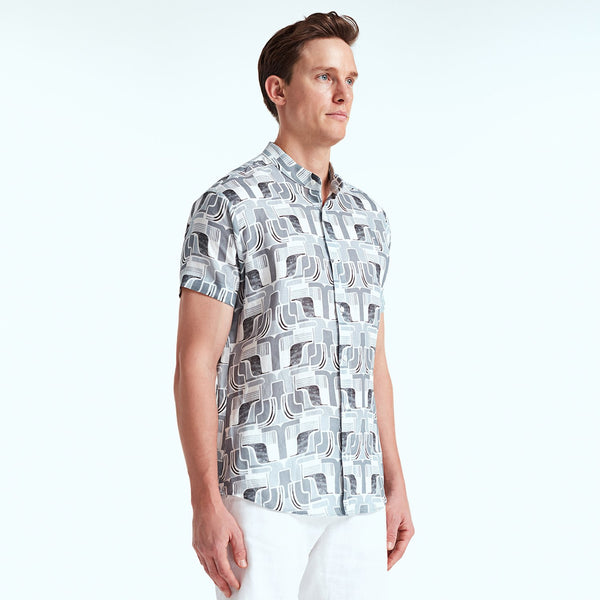 Bluemint eric short sleeve printed shirts