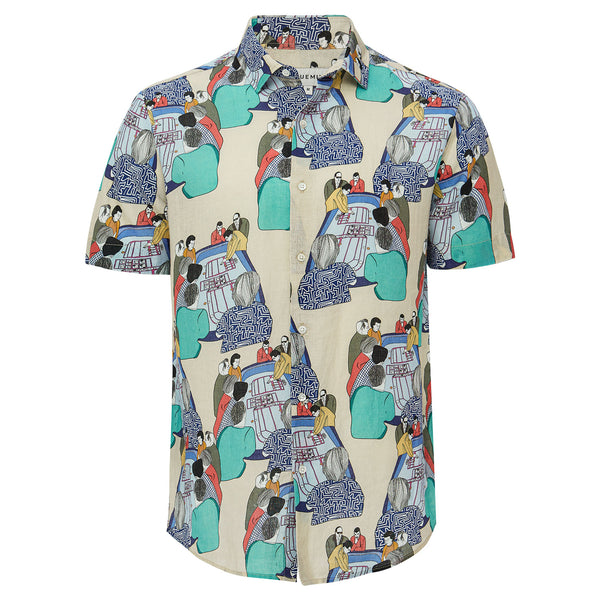 Bluemint luca short sleeve printed shirts