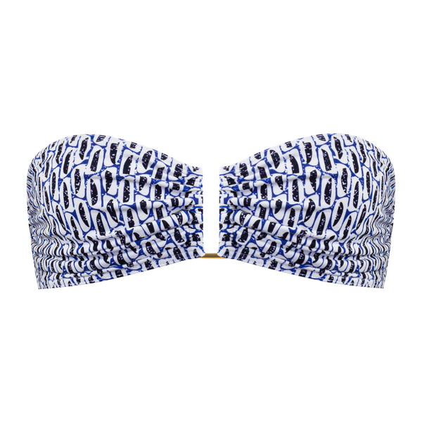 Bluemint gisele printed bikini top
