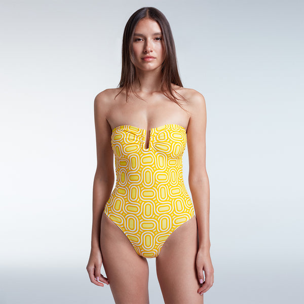 Bluemint giada printed one-piece