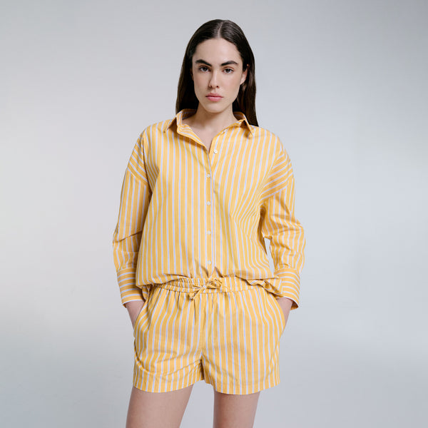 Bluemint diane stripey shorts