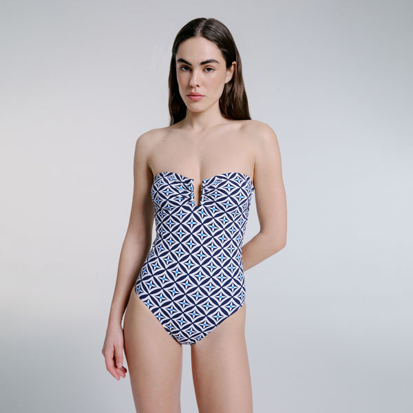 Bluemint giada printed one-piece