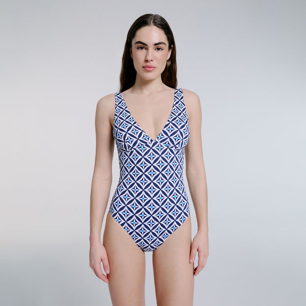 Bluemint agnese printed one-piece