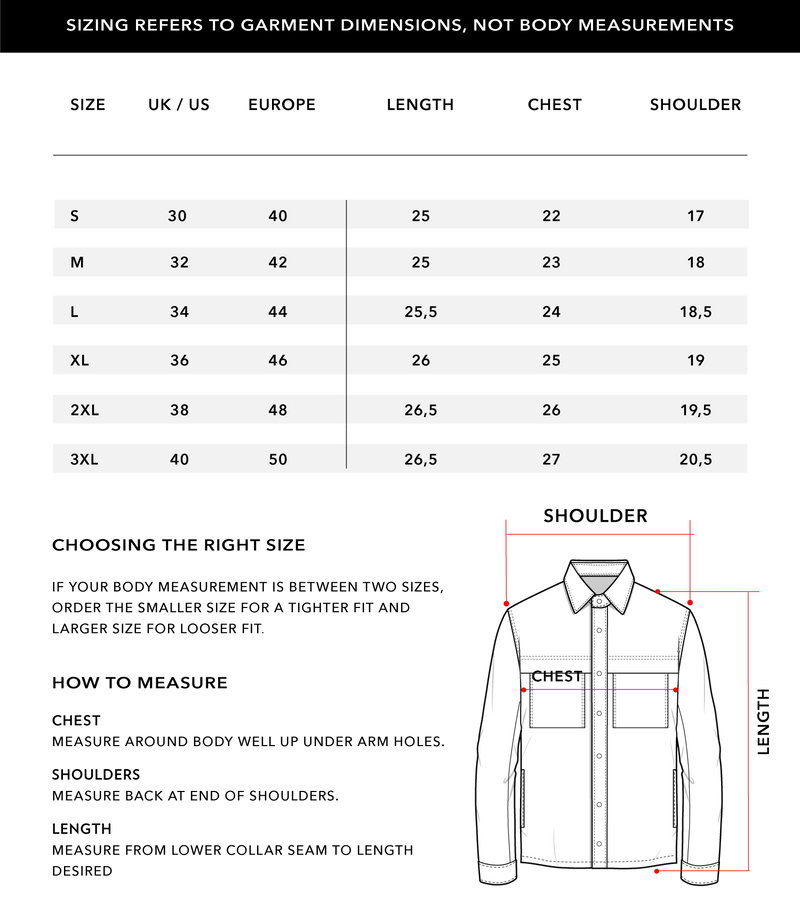 Size Chart 2