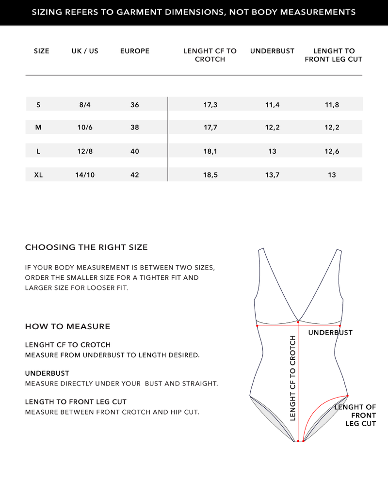 Size Chart 2