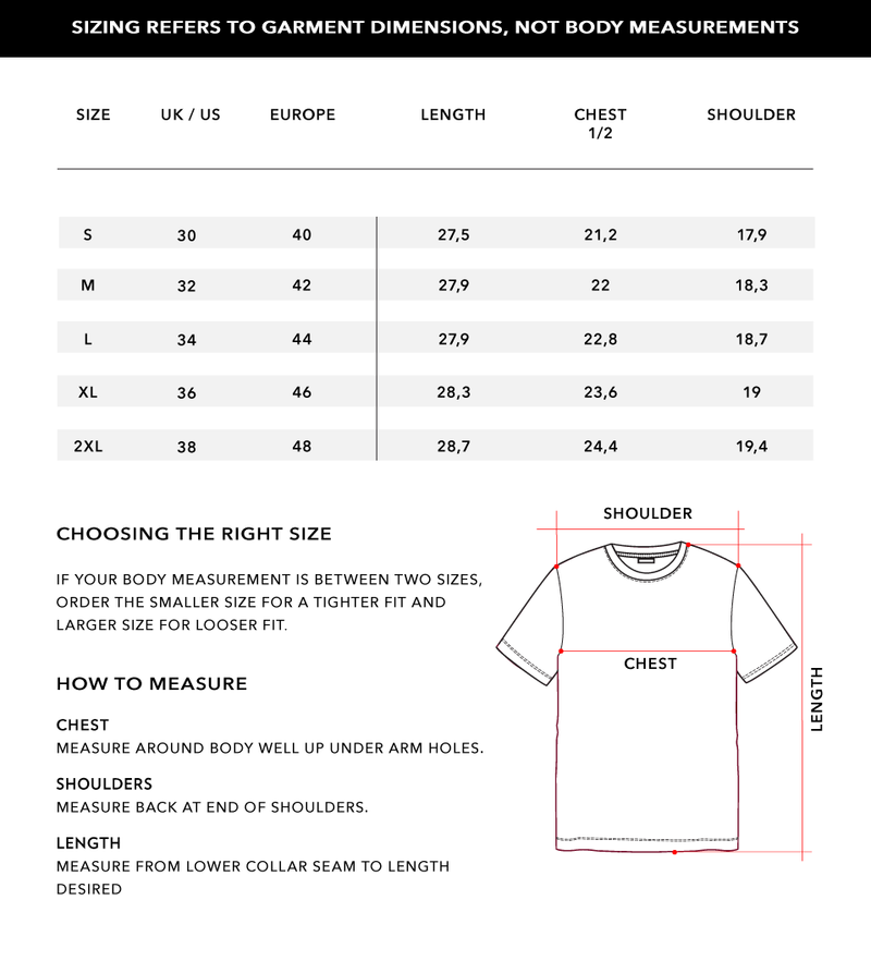 Size Chart 2