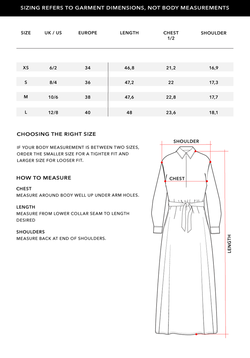 Size Chart 2