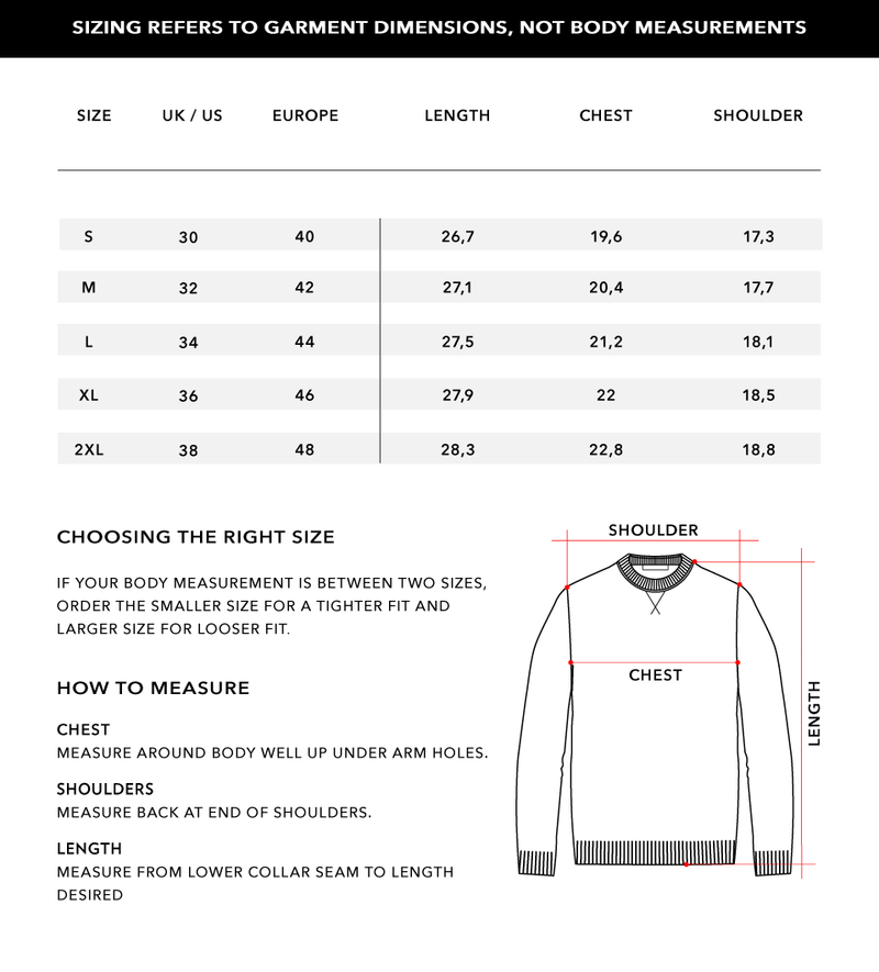 Size Chart 2