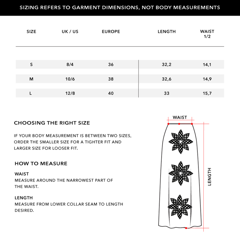 Size Chart 2