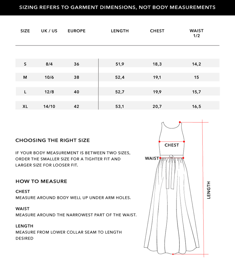 Size Chart 2
