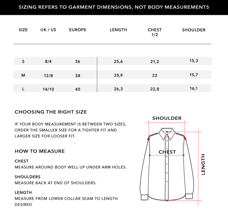 Size Chart 2