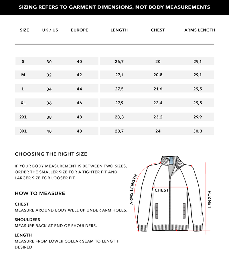 Size Chart 2