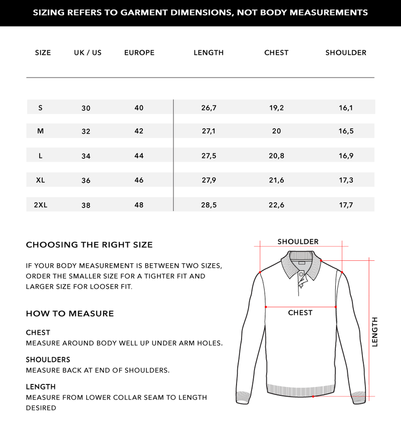 Size Chart 2