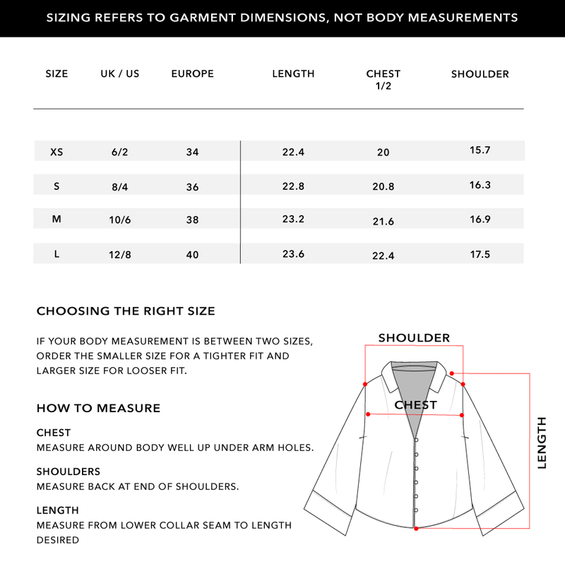 Size Chart 2