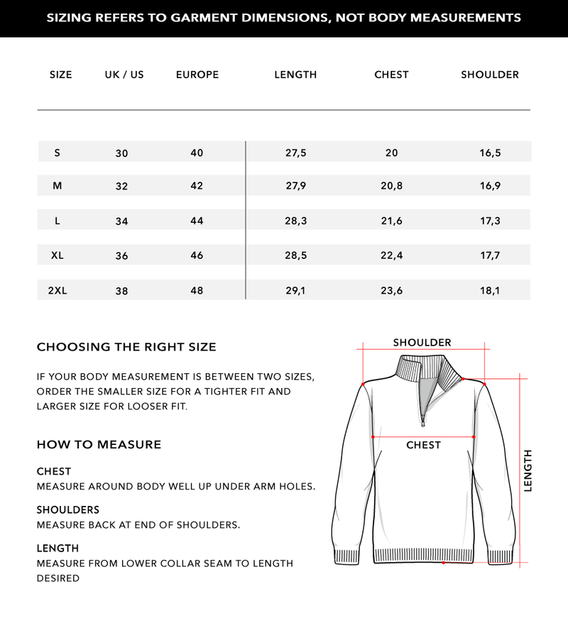 Size Chart 2