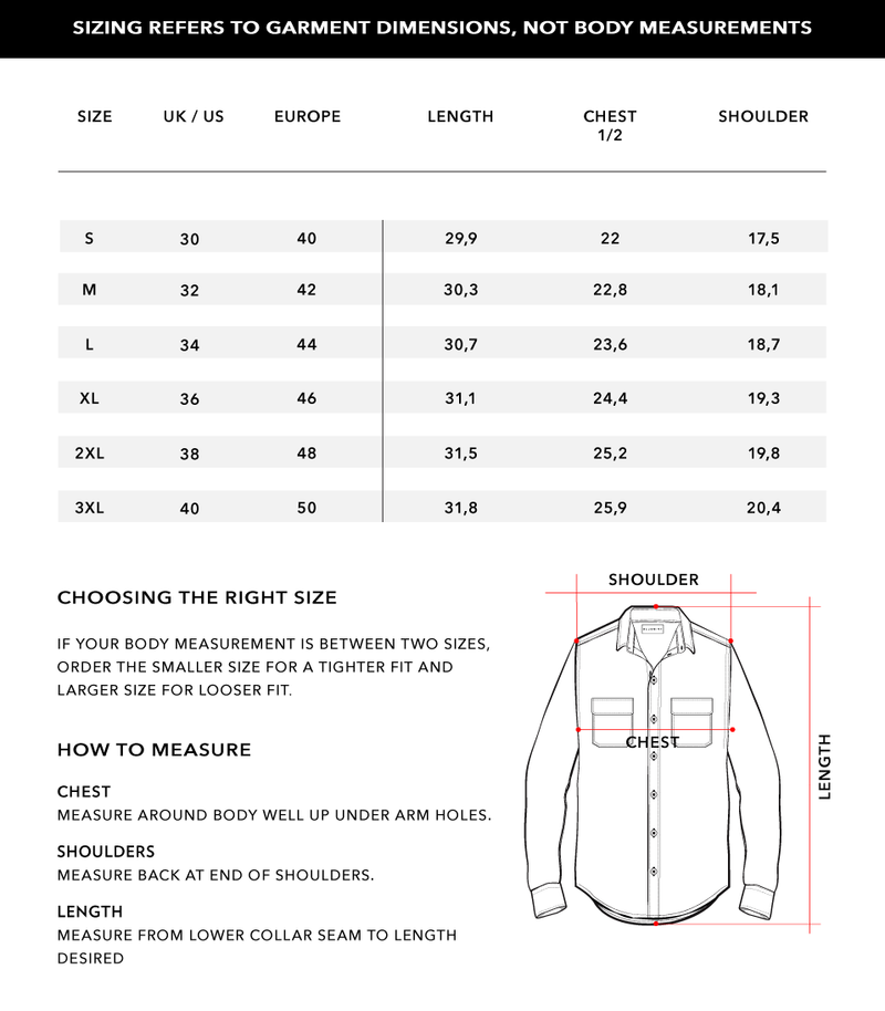 Size Chart 2