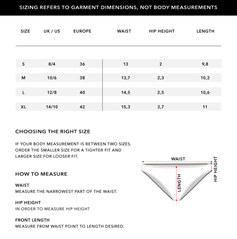 Size Chart 2