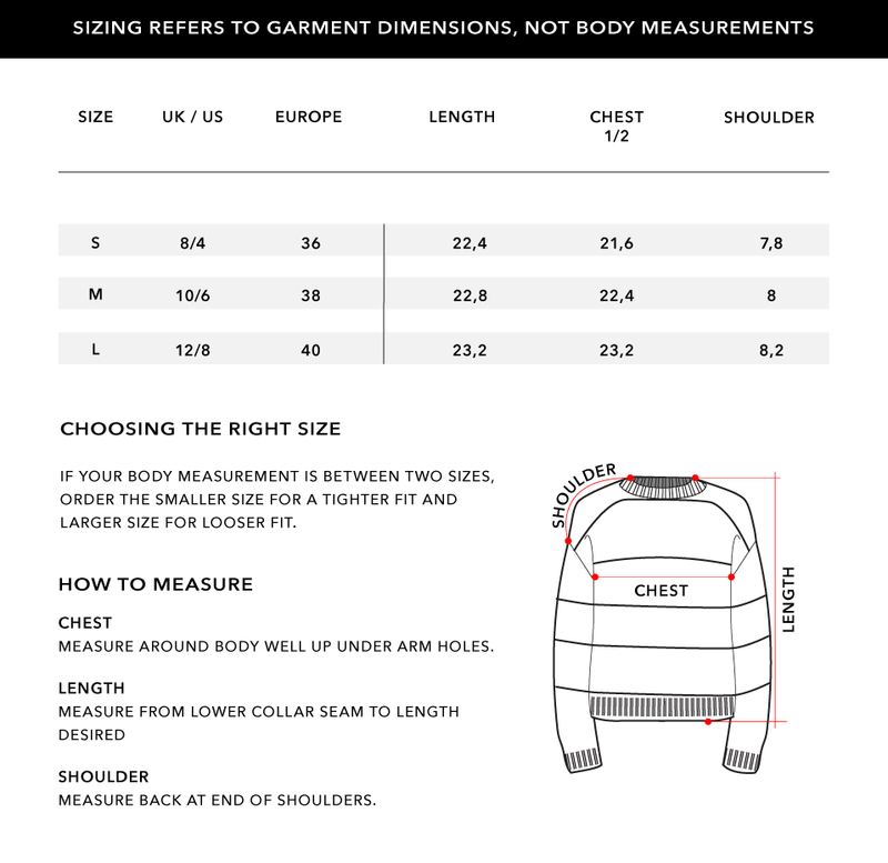 Size Chart 2