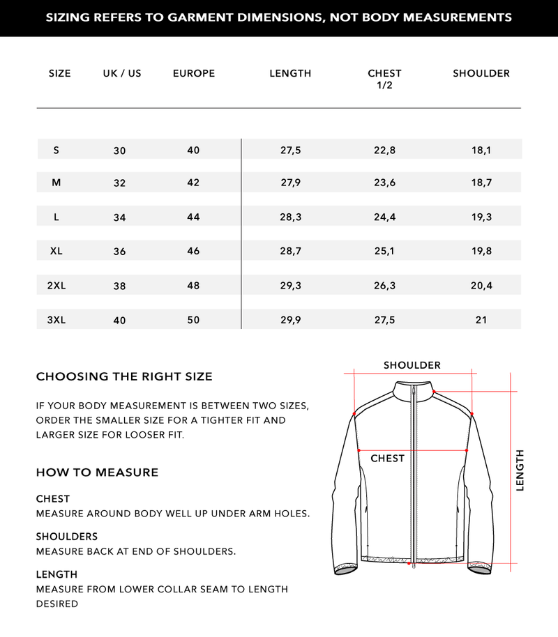 Size Chart 2
