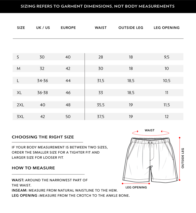 Size Chart 2