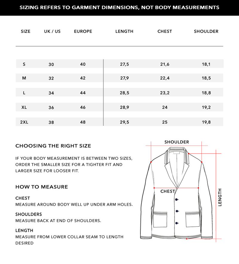 Size Chart 2