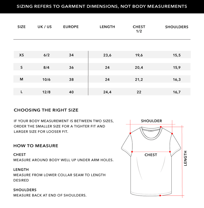 Size Chart 2