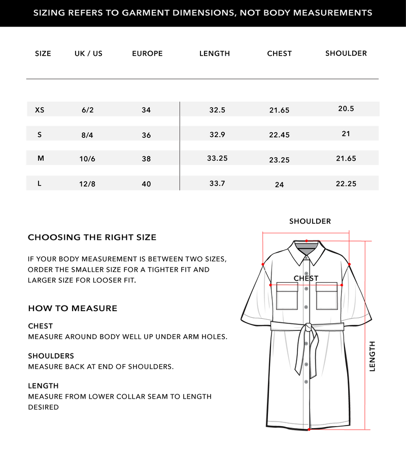 Size Chart 2