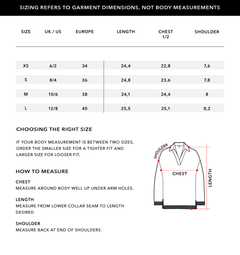 Size Chart 2