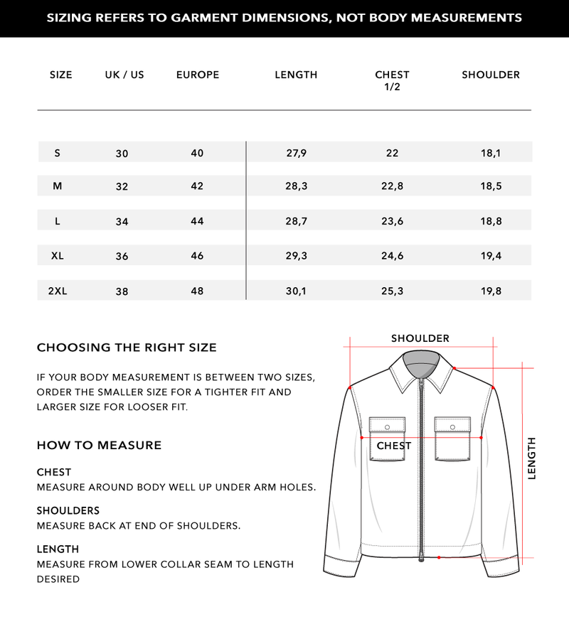 Size Chart 2