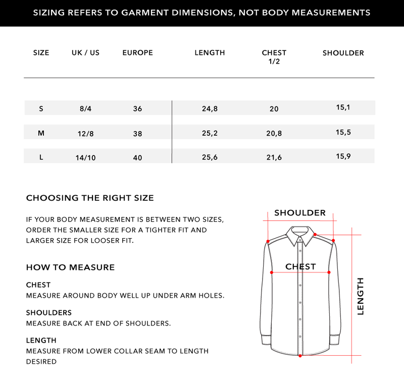 Size Chart 2