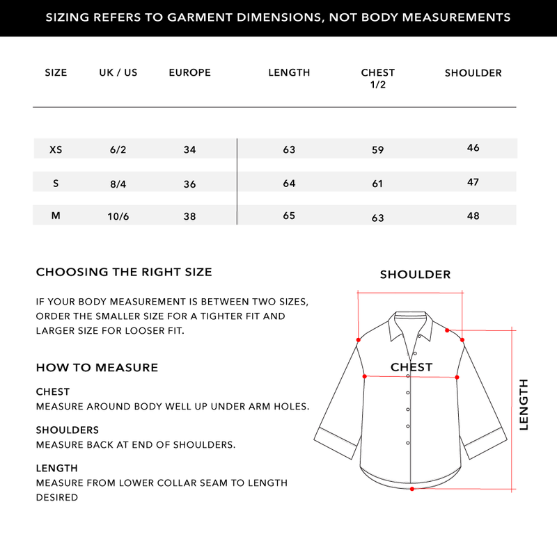 Size Chart 1