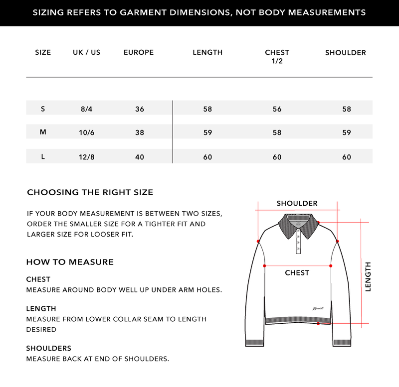 Size Chart 1