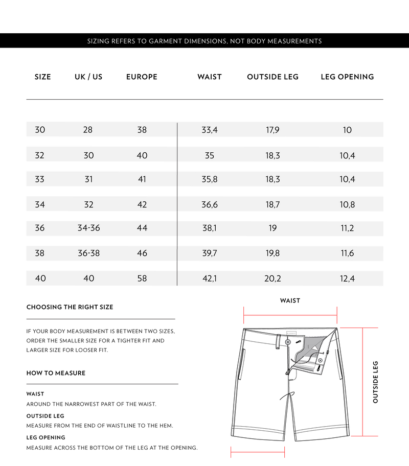 Size Chart 2