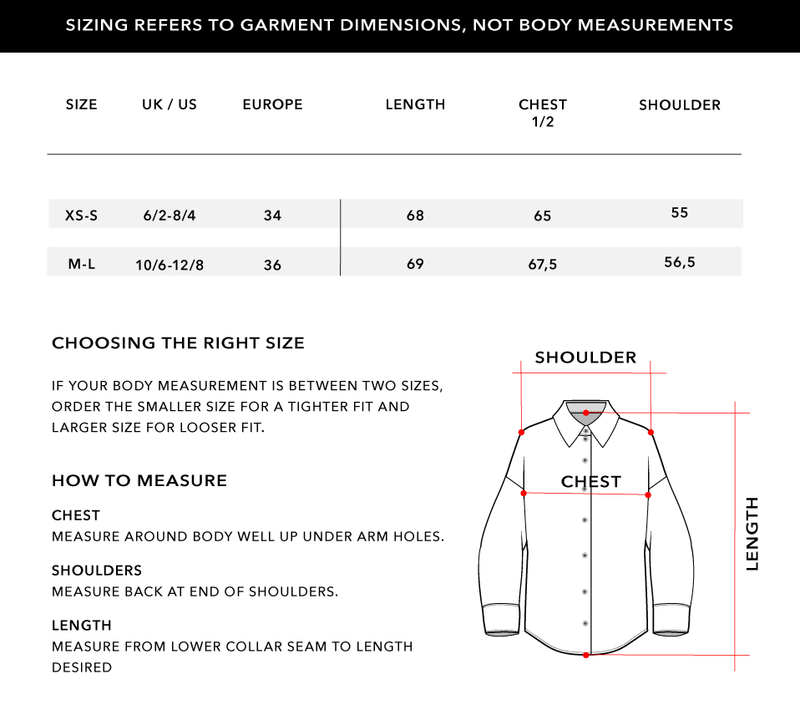 Size Chart 1