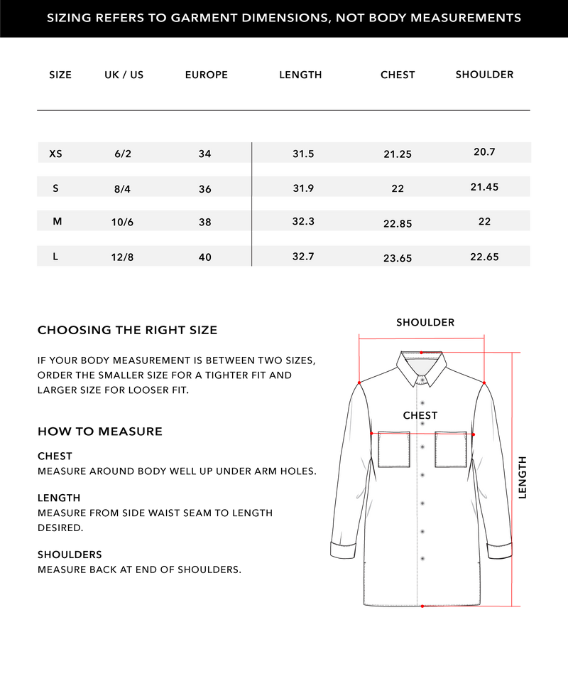 Size Chart 2