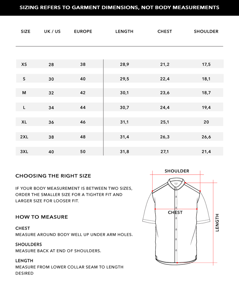 Size Chart 2