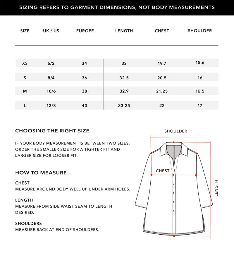 Size Chart 2