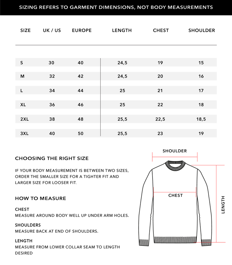 Size Chart 2