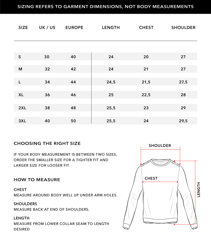 Size Chart 2