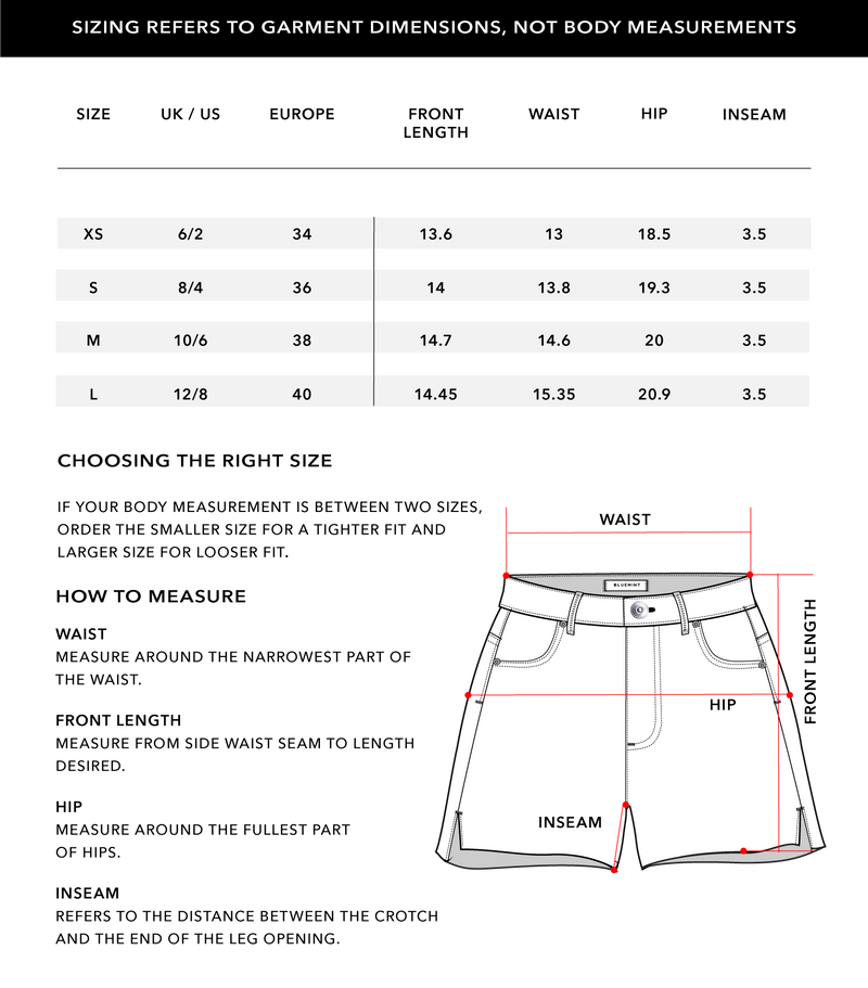 Size Chart 2