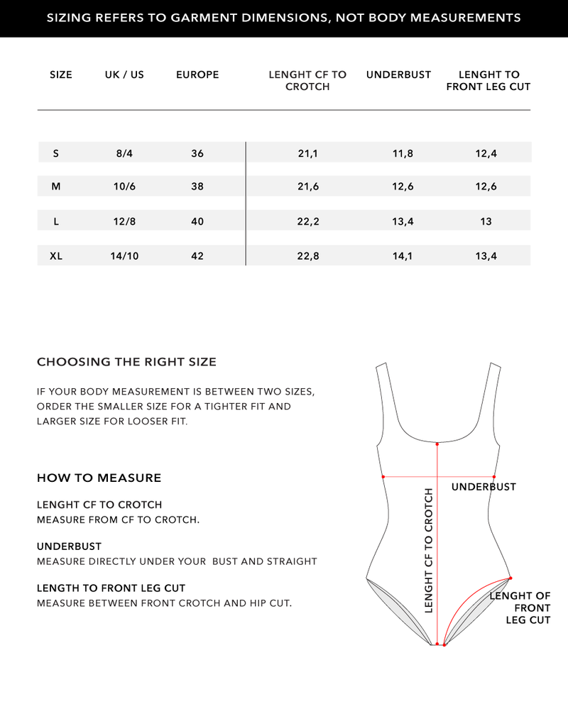 Size Chart 2