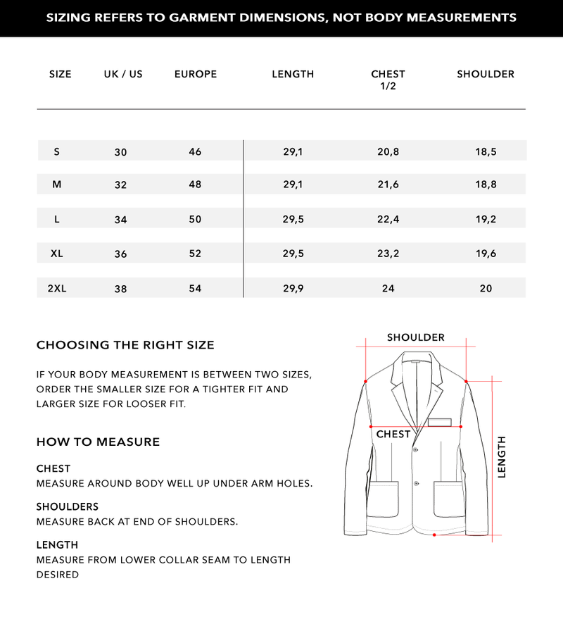 Size Chart 2