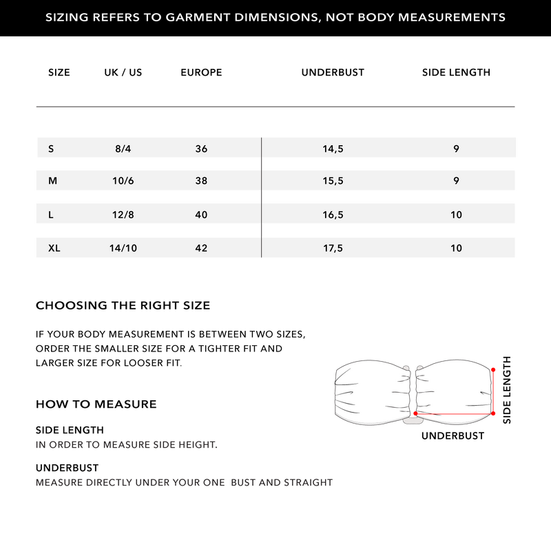 Size Chart 1
