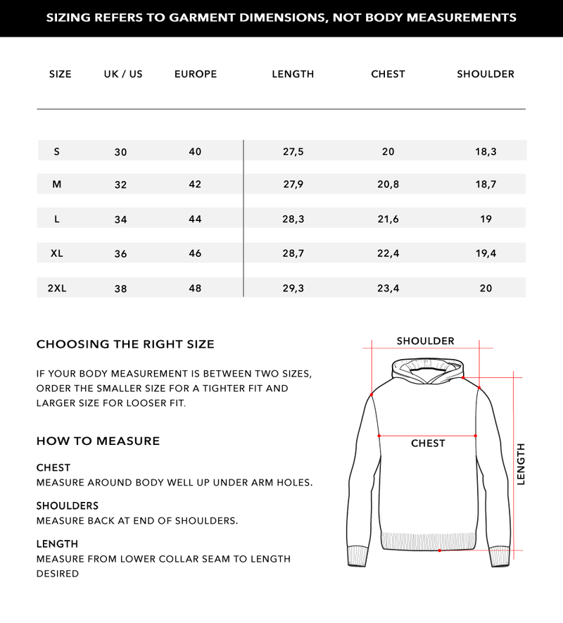Size Chart 2