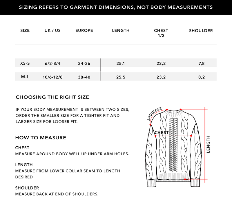 Size Chart 2