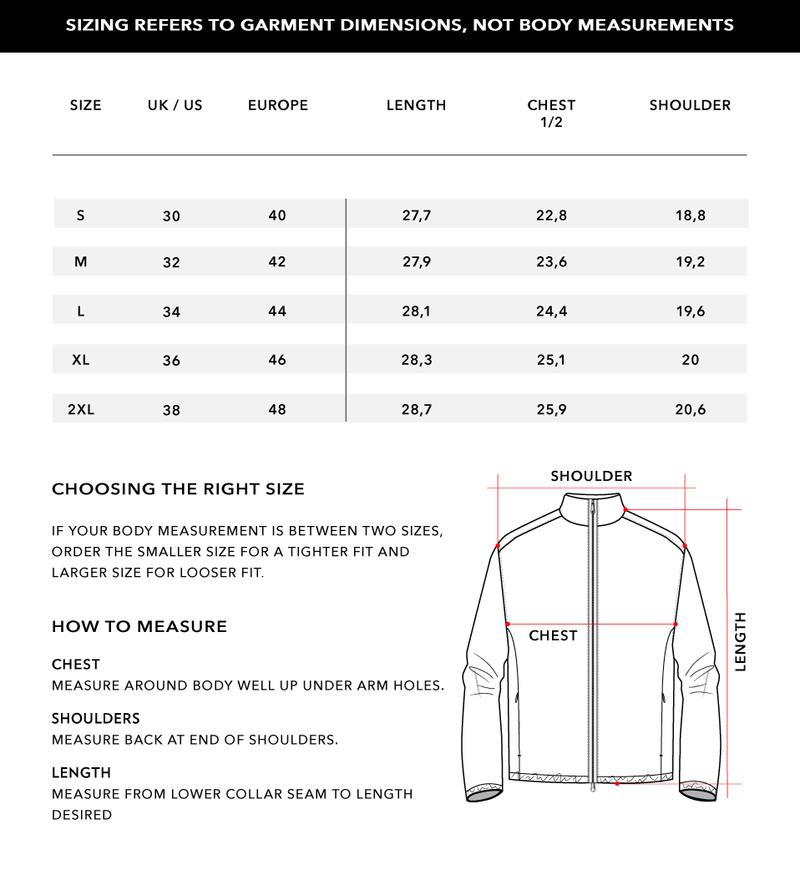 Size Chart 2