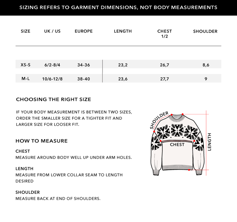 Size Chart 2