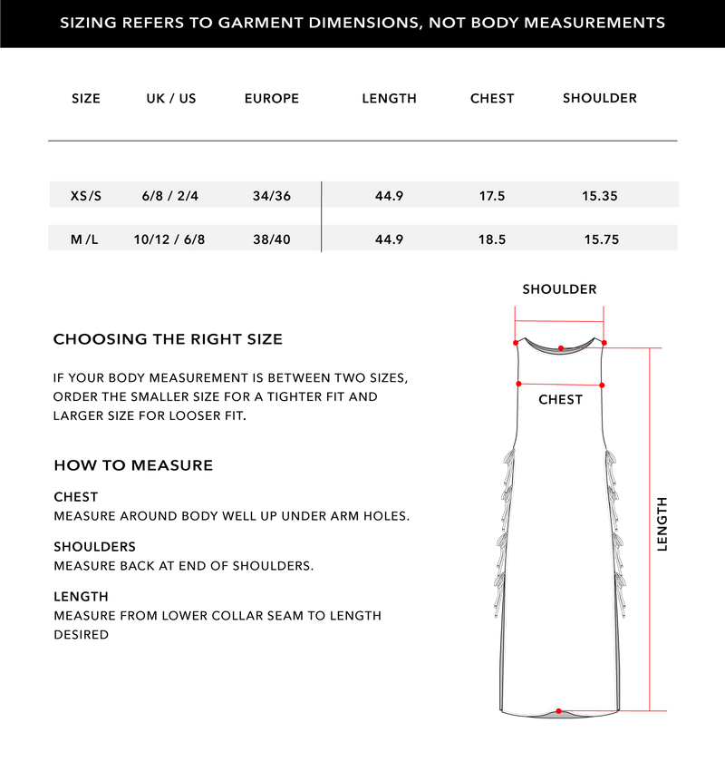 Size Chart 2