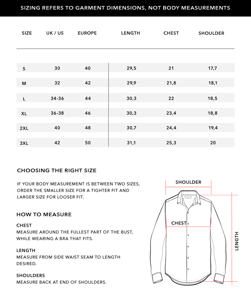 Size Chart 2